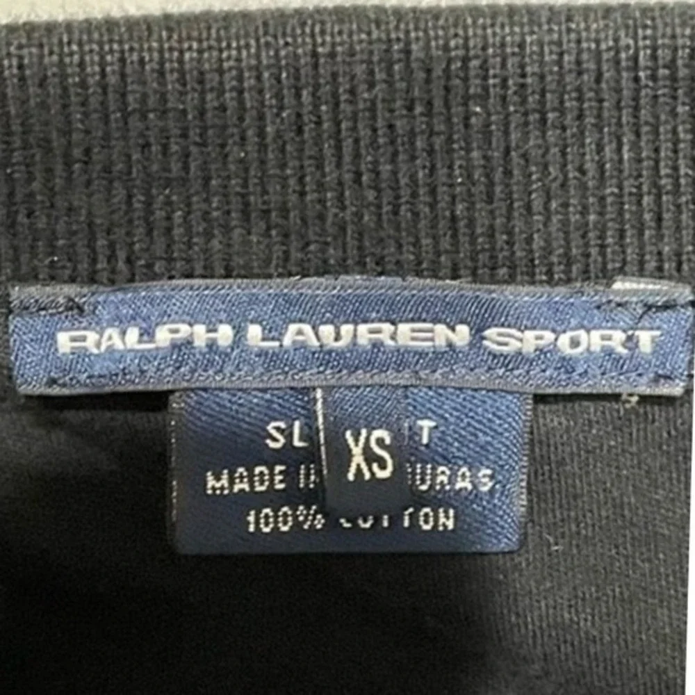Polo Ralph Lauren Sport Kids XS Slim Fit‎ Black w/Red Pony Cotton